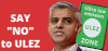 Sadiq Khan ULEZ Sign